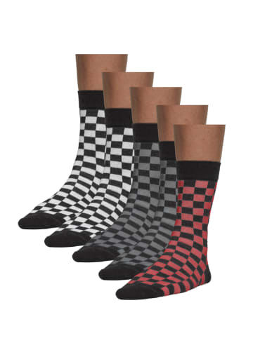  Urban Classics Accessoires Socks in blk/h.grey/wht