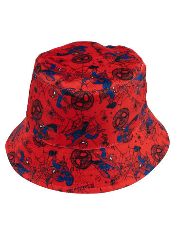 Spiderman Spiderman Fischerhut Bucket Hat Sonnenhut Sonnenschutz Anglerhut in blau