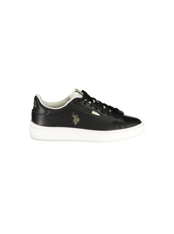 U.S. Polo Assn. Schwarz Damen Sneaker aus Polyurethan