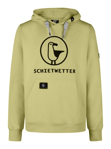 SCHIETWETTER SCHIETWETTER Hoodie Logoprint Michael in olive/black