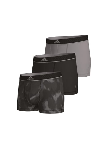 Adidas Sportswear Retro Short / Pant Active Micro Flex Eco in Hellgrau / Grau / Schwarz