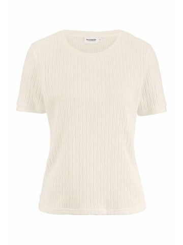 Hessnatur Hessnatur Pointelle T-Shirt Regular aus reiner Bio-Baumwolle in cocos