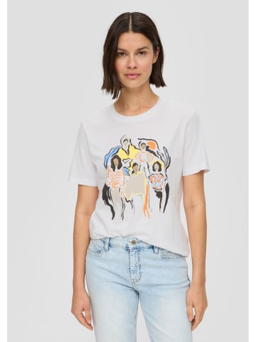 s.Oliver T-Shirt in 01E0_weiß