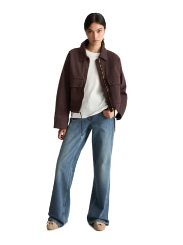 Marc O'Polo DENIM Canvasjacke regular in Espresso Brown