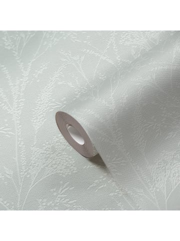 A.S. Création Tapete Graceful Flowers in Eisblau