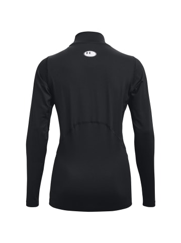 Under Armour Funktionsshirt HEATGEAR MOCK in black-white