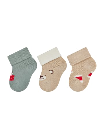 Sterntaler Erstlingssocken 3er-Pack Geschenke in natur