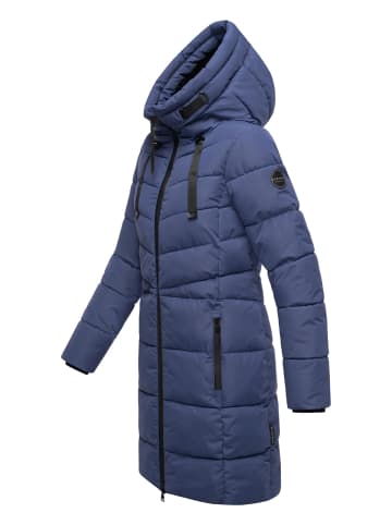 Marikoo Steppmantel Natsukoo XVI in Blue Violet