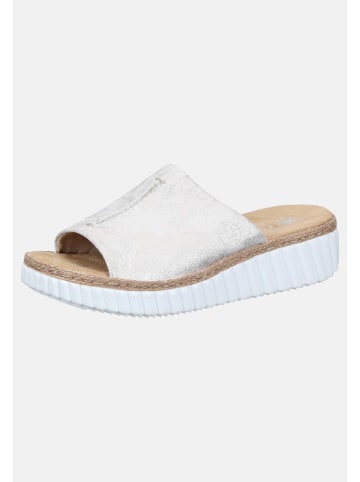 rieker Pantoletten Basic in Creme