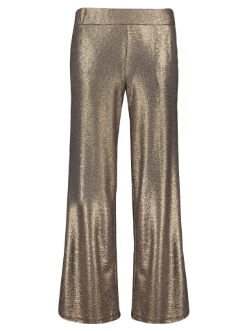 Vera Mont Modern fit Hose mit weitem Bein in gold