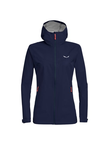 Salewa Regenjacke Aqua 3.0 ptx Hardshell in Navy Blazer