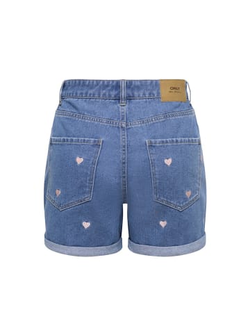 ONLY Short in Medium Blue Denim