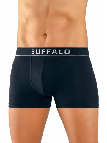 Buffalo Boxer in grau-meliert, navy, schwarz