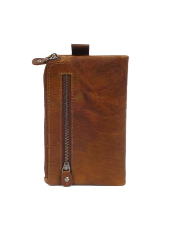 Margelisch RFID Ledergeldbörse Hamburg 2 in mud