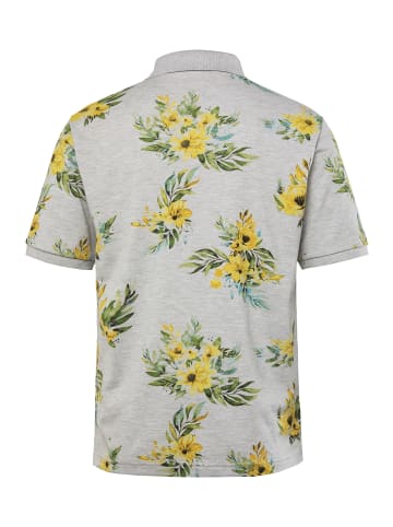 Boston Park Poloshirt in grau melange