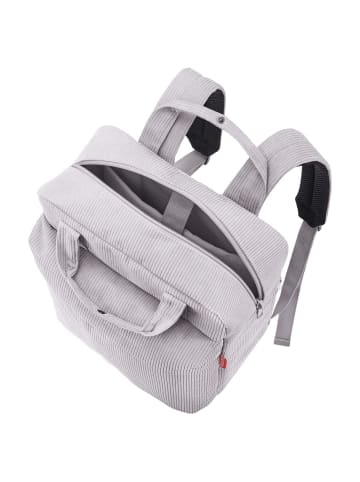 Reisenthel allday Rucksack M - Rucksack 15.6" 39 cm (cord grey) in cord grey