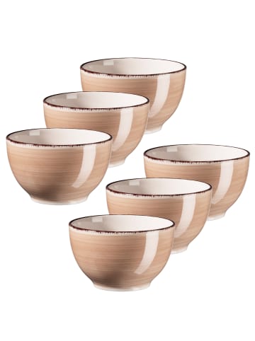 Mäser Müslischalen-Set, Steingut Lumaca in Beige