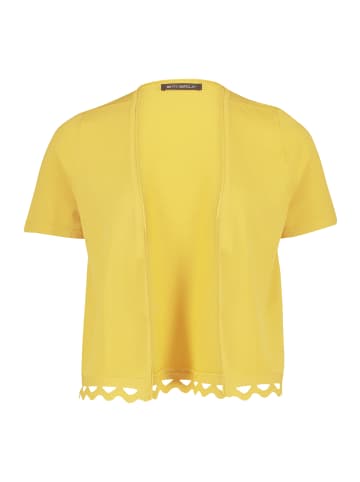 Betty Barclay Feinstrickjacke mit Wellenstruktur in Ceylon Yellow