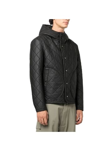 Craig Green Schwarz Polyester In voller Länge Jacke