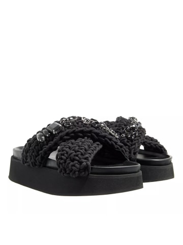 INUIKII Woven Stones Platform True Black in black