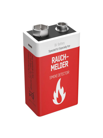 ANSMANN Batterie Extreme Lithium 9-V-Block in Schwarz