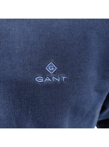 Gant Rundhals Sweatshirt in Evening blue