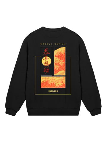 F4NT4STIC Sweatshirt Shibui Series Japan Streetstyle in schwarz