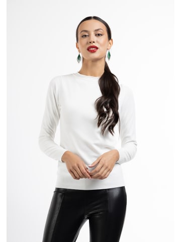 faina Damen Pullover in WOLLWEISS