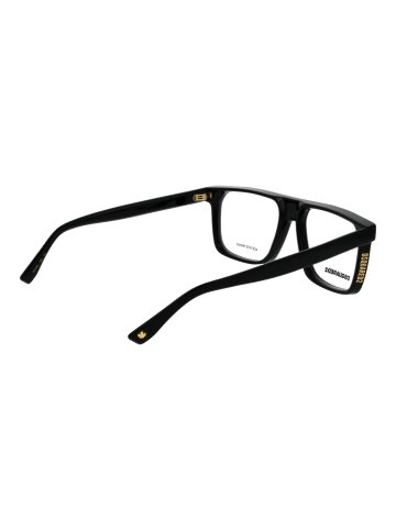 Dsquared2 Herren Optische Fassungen Quadrat Schwarz