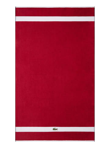 Lacoste Badetuch L CASUAL in ROUGE