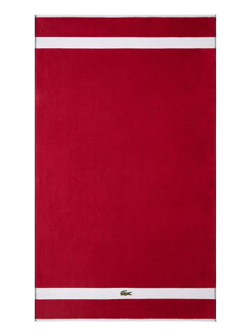Lacoste Badetuch Lcasual Badetuch in ROUGE