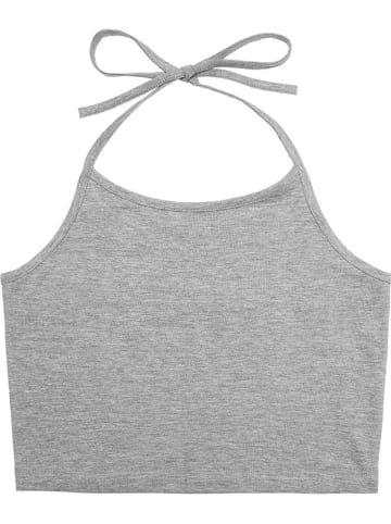 Brandit Top "Women Neckholder Top" in Grau