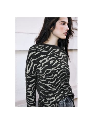 Street One Langarmshirt in deep ash grey