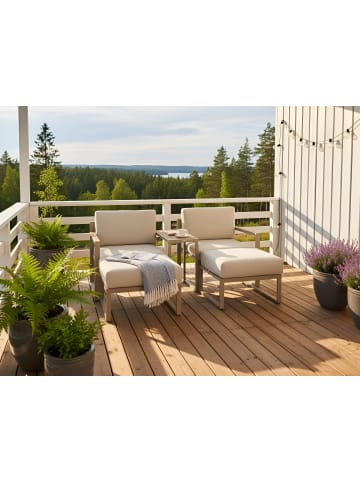 Beliani 5-tlg Lounge Set NOCI in Beige