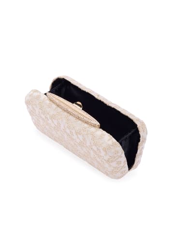 aleva Women Clutch in Champagne