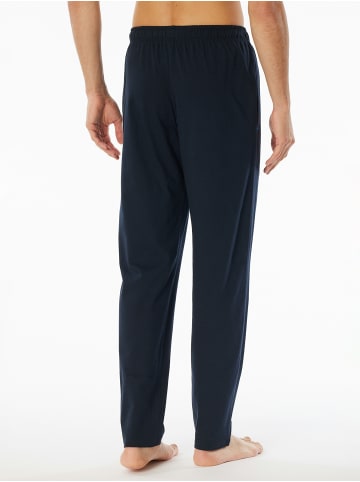 Schiesser Pyjamahose Mix + Relax in Dunkelblau