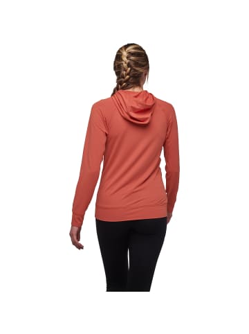 Black Diamond W ALPENGLOW HOODY in Lachs