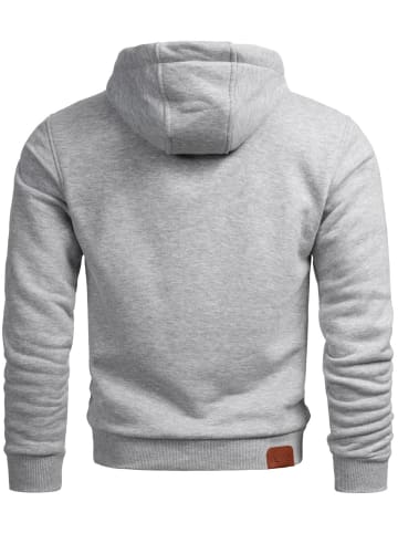 Alessandro Salvarini Hoodie AS-294 in Hellgrau