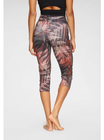 LASCANA ACTIVE Caprileggings in gemustert-braun