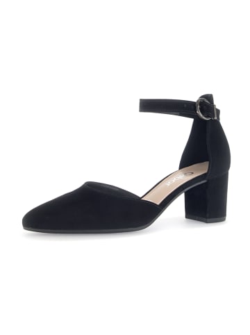 Gabor Riemchenpumps in Schwarz