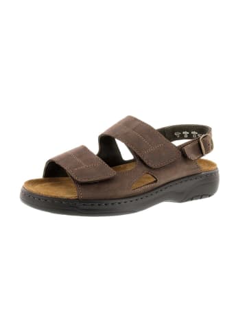 Solidus Herren- Sandalen Man Special - Weite H in Braun