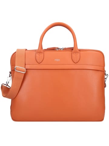 Jump Uppsala Aktentasche Leder 39 cm Laptopfach in terracotta