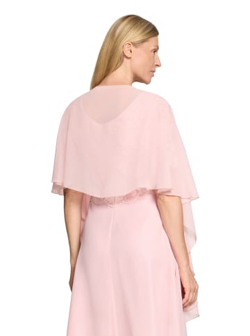 Vera Mont Chiffonstola mit Volant in Foggy Rose