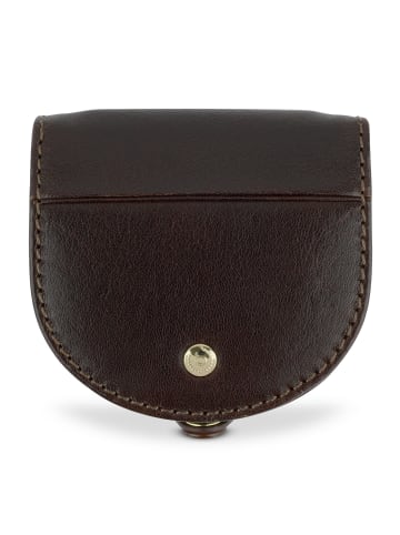 Bugatti Neaples Münzbörse Leder 8 cm braun