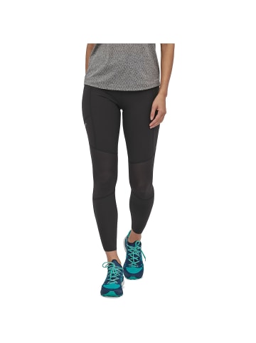 Patagonia W ENDLESS RUN 7/8 TIGHTS in Schwarz