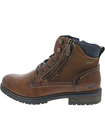 Mustang Schnürstiefel Braun