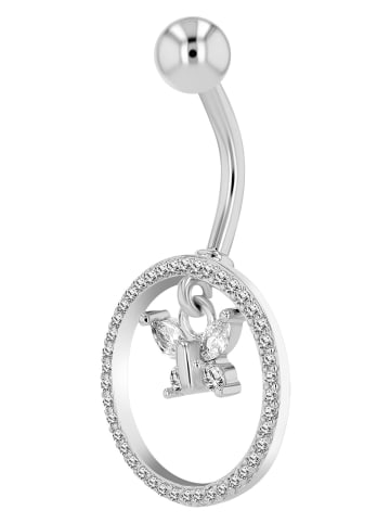 Adeliás Damen Piercing aus Edelstahl in silber