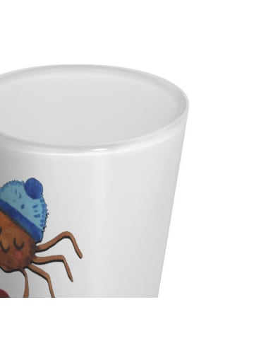 Mr. & Mrs. Panda Shot Glas Spinne Agathe Kaffee ohne Spruch in Transparent