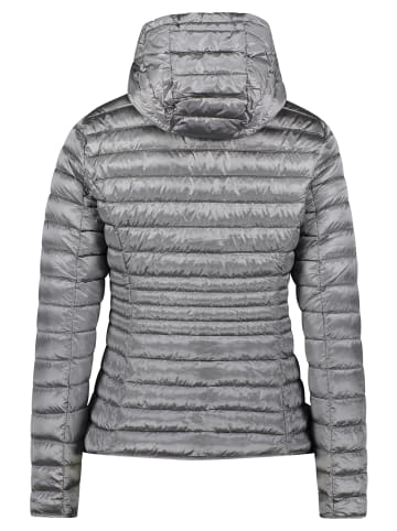 CARTOON Steppjacke mit Reißverschlusstaschen in hellgrau