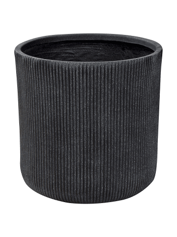 Beliani Outdoor Blumentopf OREOI in Grau - (W) 45 x (H) 45 x (L) 45 cm